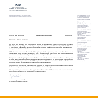 Reference ISM 