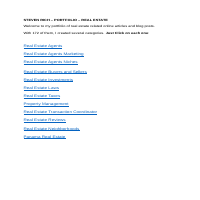 Portfolio - Real Estate