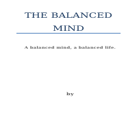 THE BALANCED MIND