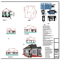 Architectural plan design 