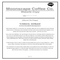 Moonscape Coffee Co.