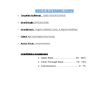 FAQ EMAIL 