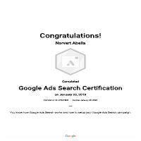 Google Ads Search Certification