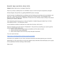 Emails from an autoresponder sequence