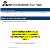 Sales Page Copywriting