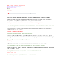 MSA sample script with video link