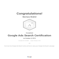 Google Ads Search Certification