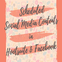Hootsuite and Facebook Social Media Content
