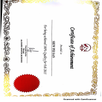 Certificate of quality