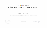 AdWords Search Certification