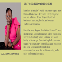 CUSTOMER SUPPORT PORTFOLIO