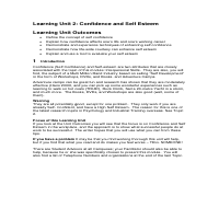 Instructional Material Teritary level course