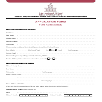 FIllable PDF Form