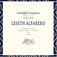 FB Ads ECOM Certification