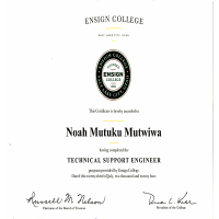 Tech support certificate 