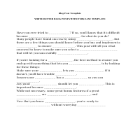 Blog Template