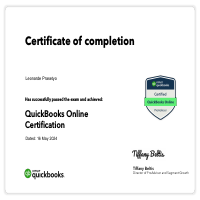 QBO Certificate