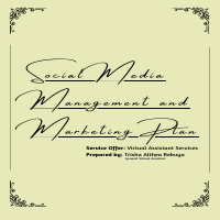 SMM - Social Media Management and Marketing Plan