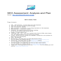 SEO Assesment