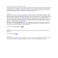 Example of writing for multiple channels