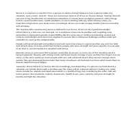 My Article on Stress