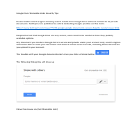 Google Docs Shareable Links Security Tips 