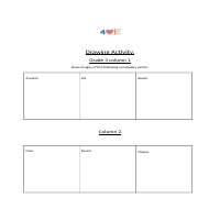 Drawing activity and nce construction worksheet