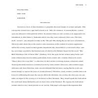 English literature essay