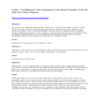 Sample transcription with editing