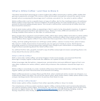 What is White Coffee and How to Drink it 