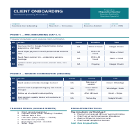 Client Onboarding SOP