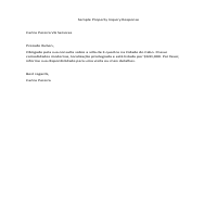 BIlingual Email Response Sample