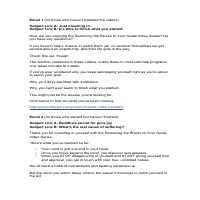 Email Series: The Power of Quiet