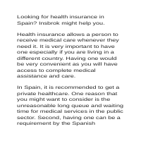 Insbroke: the best health Insurance in Spain