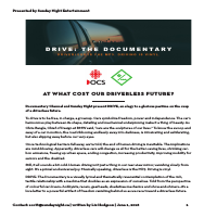 Successful 1-hour documentary pitch