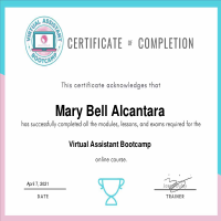 Virtual Assistant Certificate