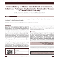 Drug Optimisation for lower and middle income countries