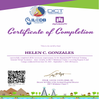 Virtual Assistant Certificate