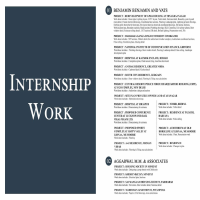 Selected Internship works