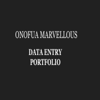Data Entry Portfolio.