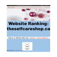 ► Website Ranking_ www.theselfcareshop.ca - Canada