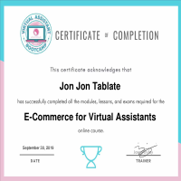 E-commerce Certificate
