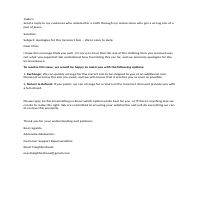 Customer Support Tasks
