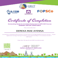 General Virtual Assistant Training of Trainers