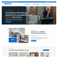WordPress plumbig Website
