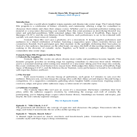 Content Proposal # 1