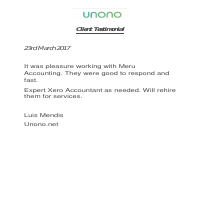 Client Testimonial