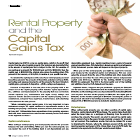 Article: Rental property and the capital gains tax