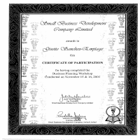 Certificate in Business Planning Workshop