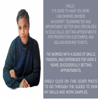 A seasoned sales representative appointment setter